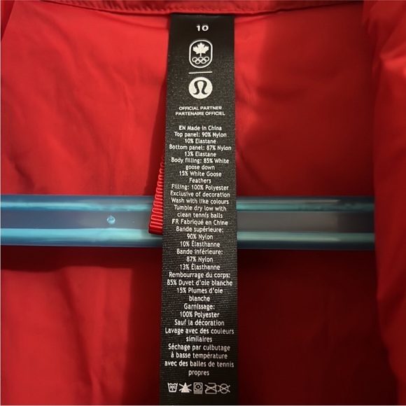 NWT Rare Team Canada 22 Navigation Stretch Down Jacket - Picture 5 of 7